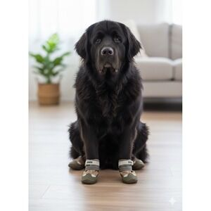 NWOT!‎ HCPET Dog Booties Waterproof Paw Protection Sz 8 Set of 4 74-91 lbs